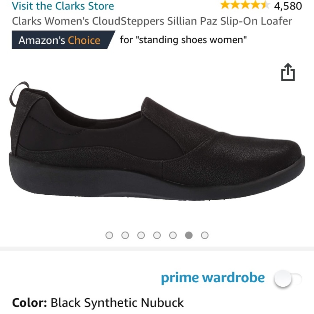 Women’s Clark’s slip-on cloud-stepper loafers